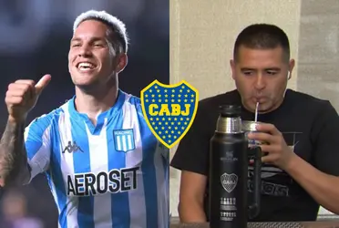 El delantero de Racing tiene chances de ser jugador de Boca en un futuro.