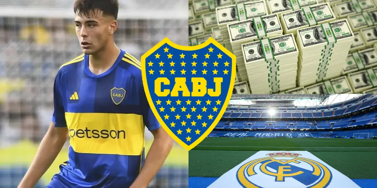 El dinero que Boca recibiría gracias al Real Madrid.