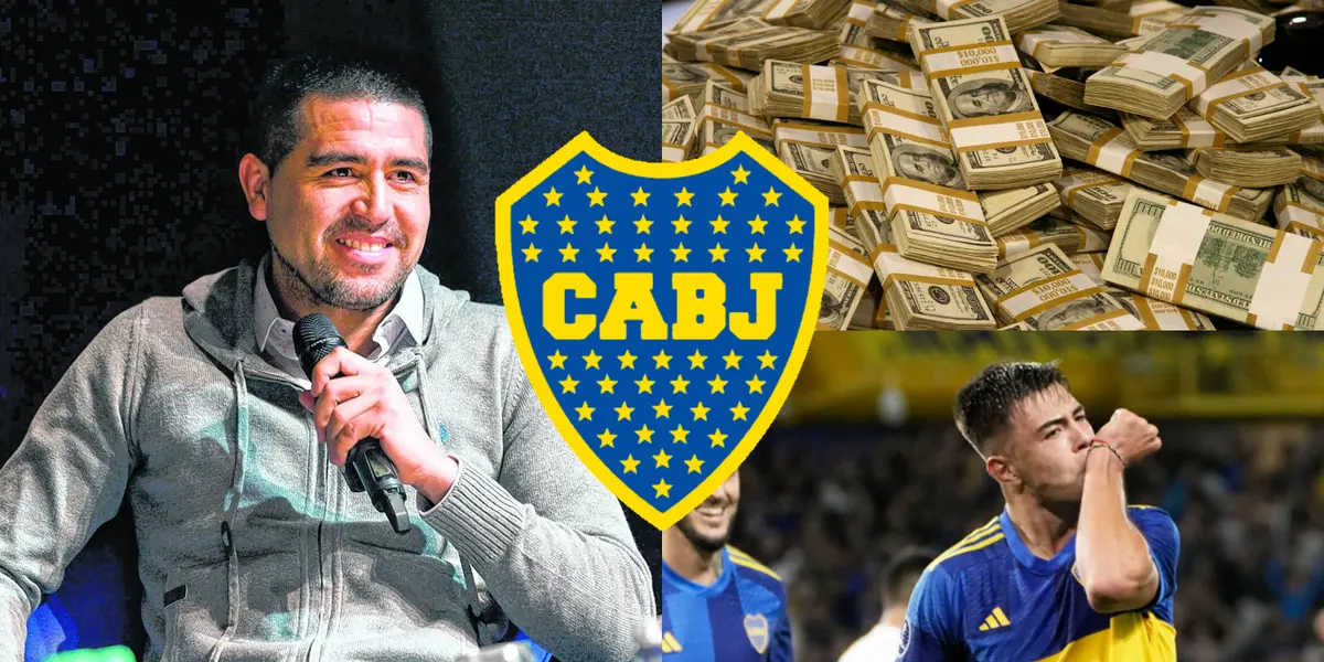 El dinero que recibió Boca por Anselmino.