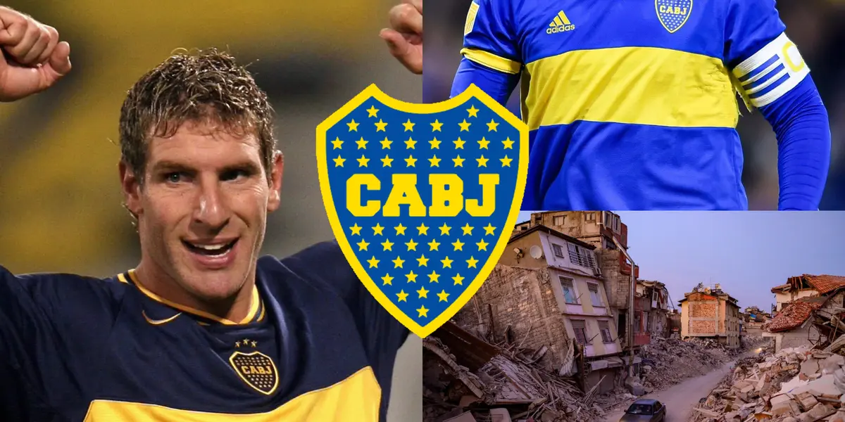 El ex Boca que sobrevivió a un terremoto.