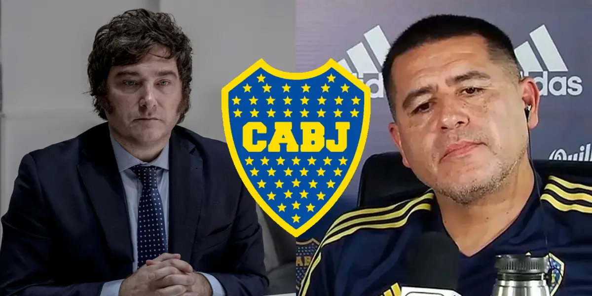 El golpe bajo de Milei a Boca.