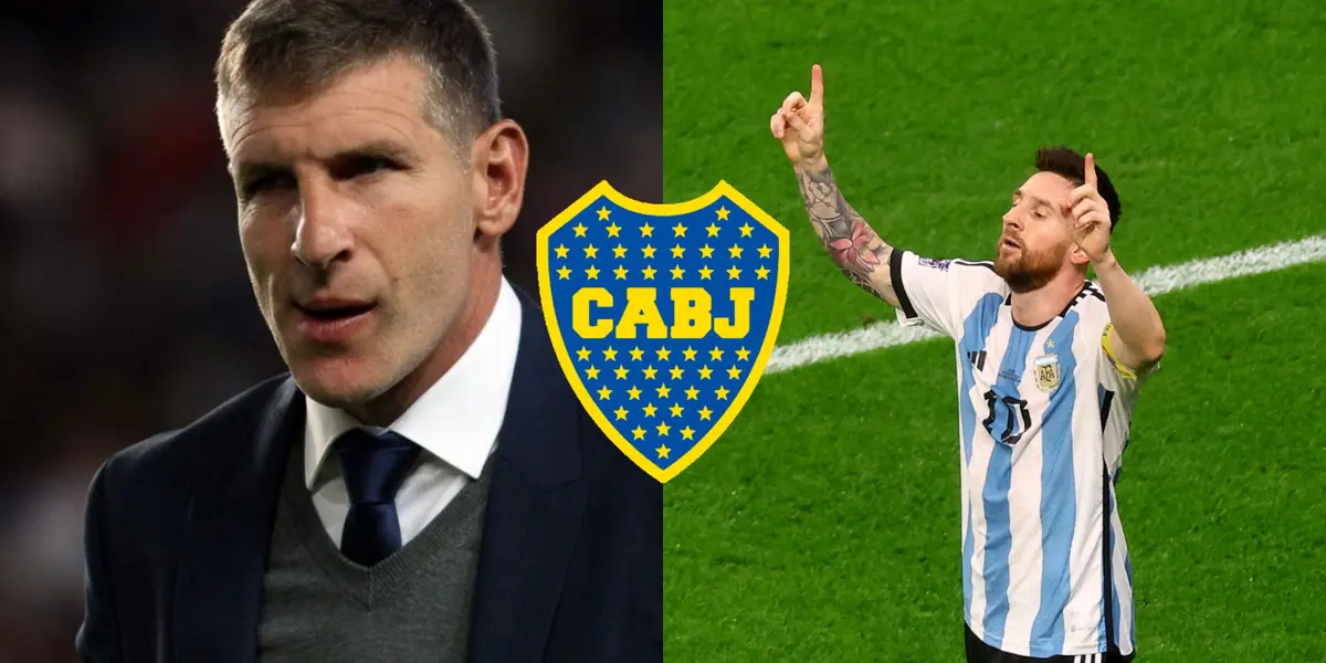 El ídolo de Boca llenó de elogios al astro argentino y le dejó un emotivo mensaje previo al partido decisivo.