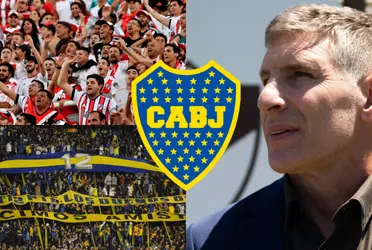 El ídolo de Boca llenó de elogios al público de River y generó la polémica en el fútbol argentino.