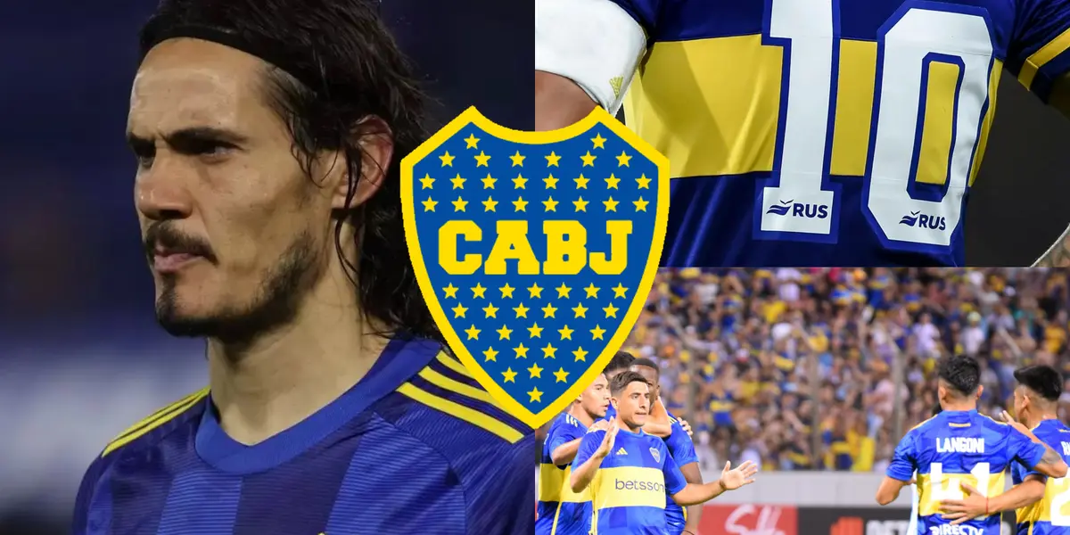 El jugador de Boca que buscará quitarle la 10 a Cavani.