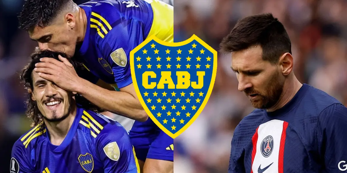 El jugador de Boca que podría jugar con Messi.