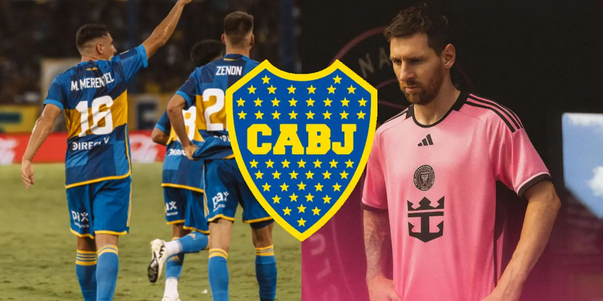 El jugador de Boca que podría jugar con Messi.