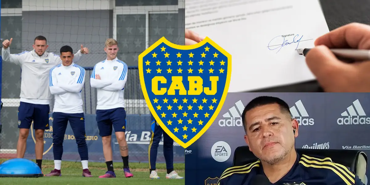 El jugador de Boca que renovaría su contrato.