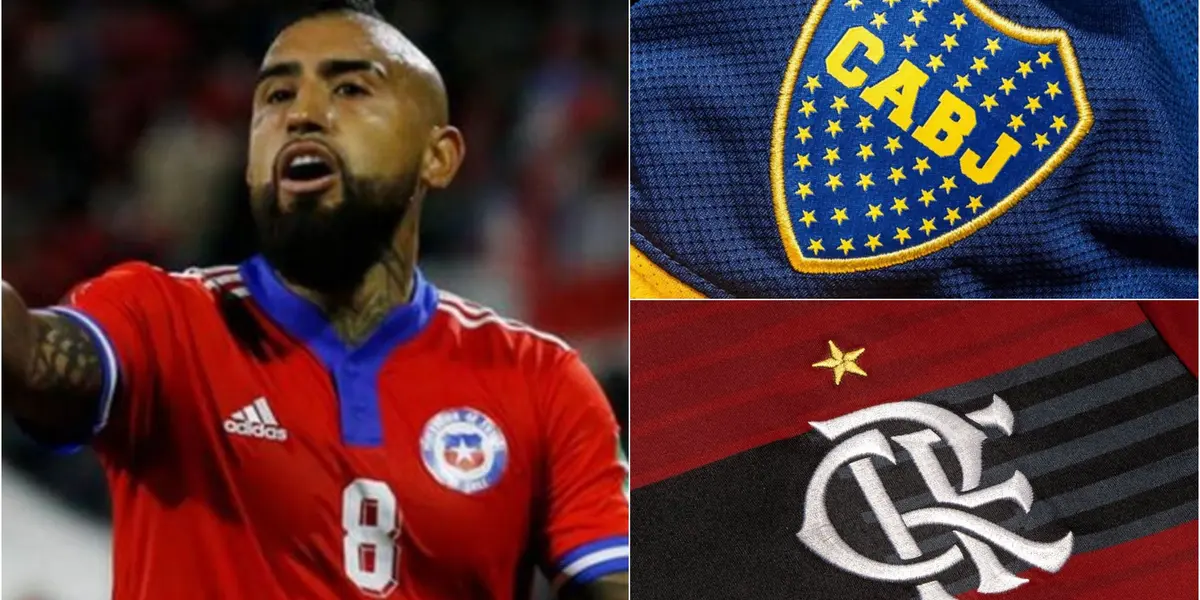 El jugador de la Selección de Chile estuvo muy cerca de ser jugador Xeneize, sin embargo, terminó arribando a tierras brasileñas.