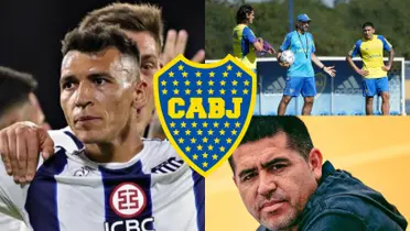 El jugador que da todo por llegar a Boca.