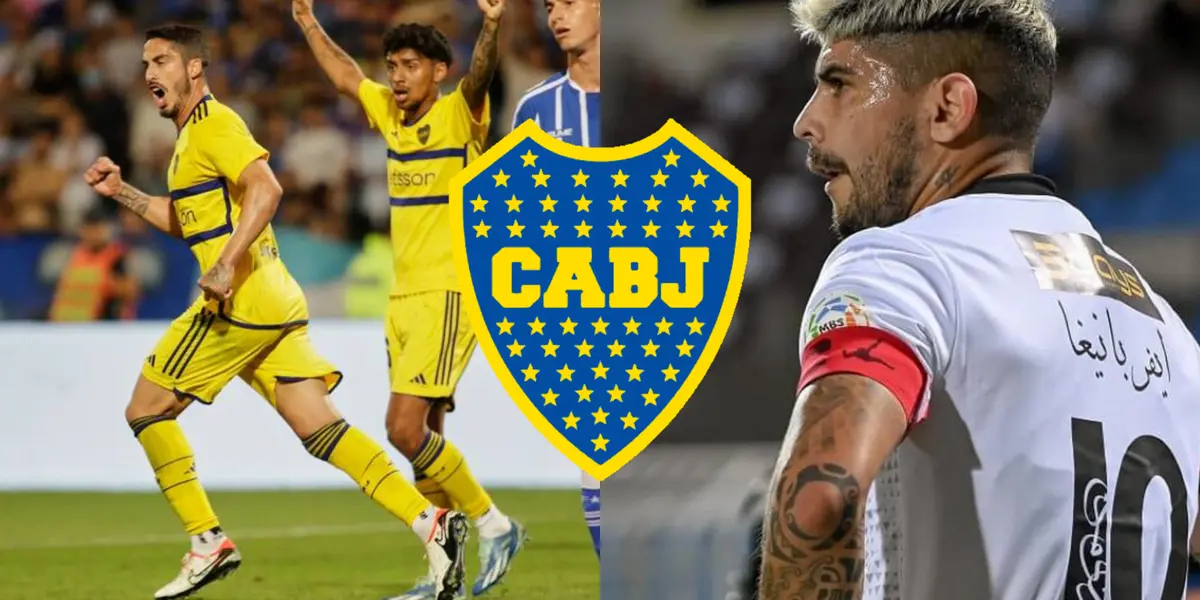 El jugador que deja todo por Boca.