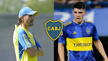 El juvenil tuvo la oportunidad de regresar al once xeneize por Copa Argentina.