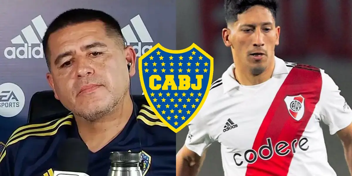 El mediocampista traicionó a Boca y hoy quiere sacar campeón a River Plate.