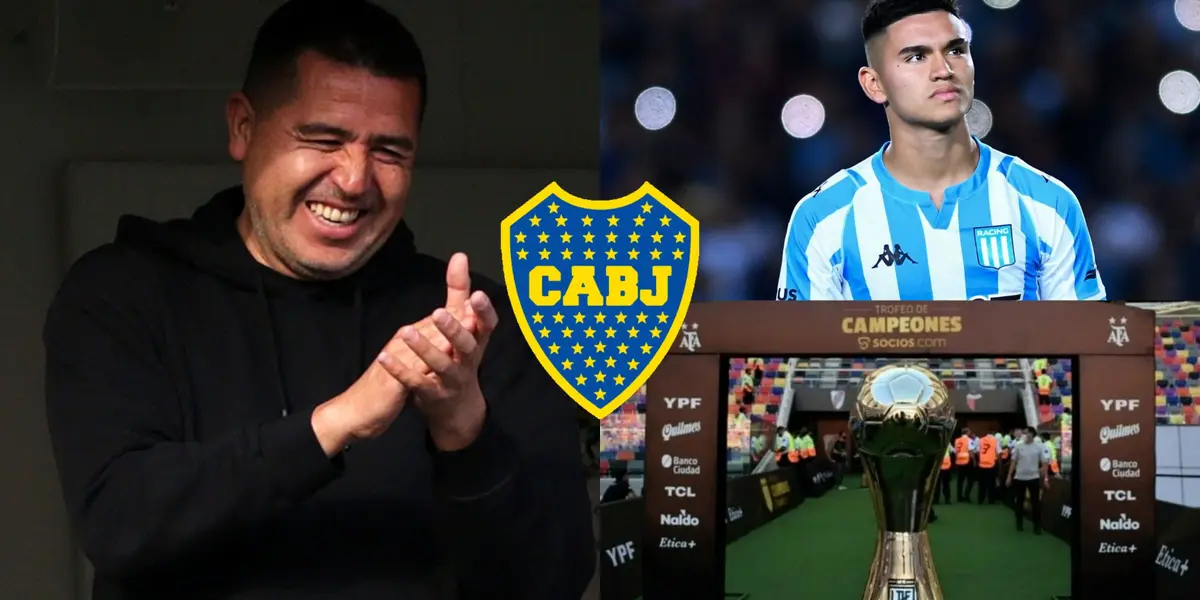 El pibe de Racing cree que está en un equipo grande y ahora se agranda adelante de las cámaras.