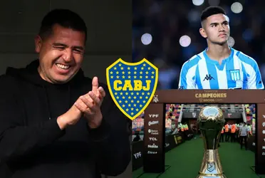 El pibe de Racing cree que está en un equipo grande y ahora se agranda adelante de las cámaras.