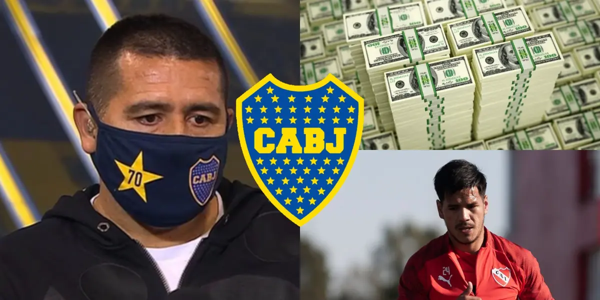 El presidente de Independiente se hizo el picante en los micrófonos y ninguneó a Boca por su oferta por Sergio Barreto.