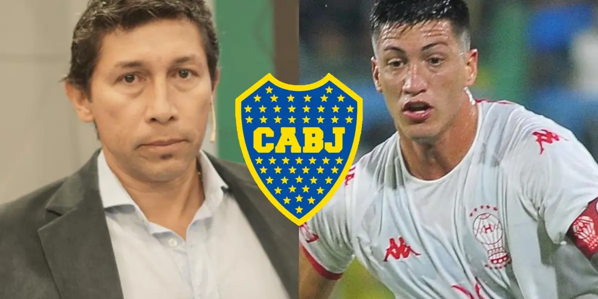 El representante del jugador de Huracán salió a aclarar la situación en los medios y dejó un panorama oscuro pensando en Boca.