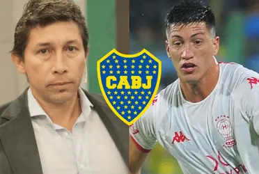 El representante del jugador de Huracán salió a aclarar la situación en los medios y dejó un panorama oscuro pensando en Boca.