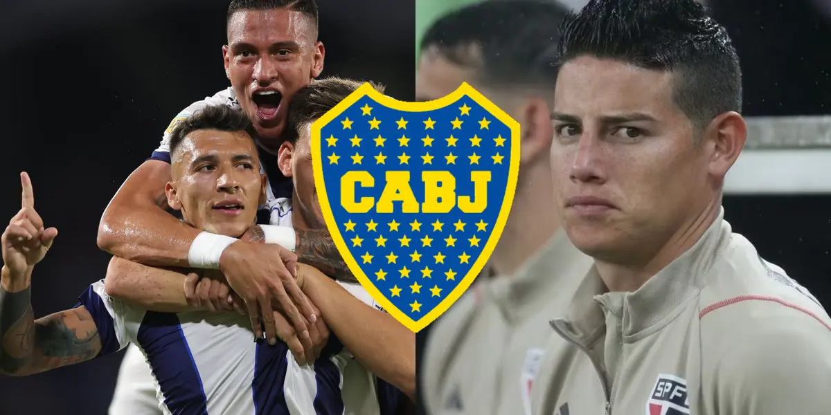 El salario que podría ganar James en Boca.