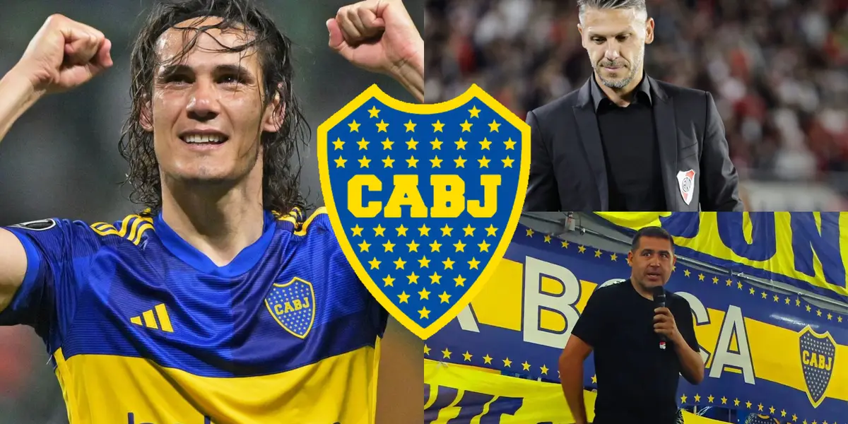 El socio que Boca quiere para Cavani.