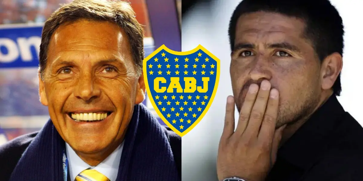 El técnico con pasado en el Xeneize remarcó la dirigiencia de Juan Román Riquelme.