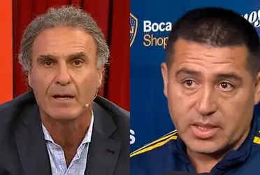 El vicepresidente de Boca se tomó un poco de su tiempo para dejar en su lugar a Óscar Ruggeri.