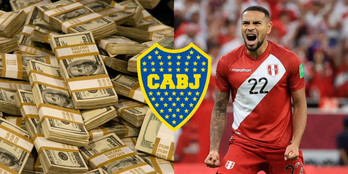 El zaguero central peruano dejó ir varios millones para analizar la propuesta de Boca.