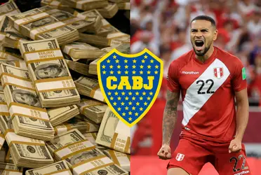 El zaguero central peruano dejó ir varios millones para analizar la propuesta de Boca.