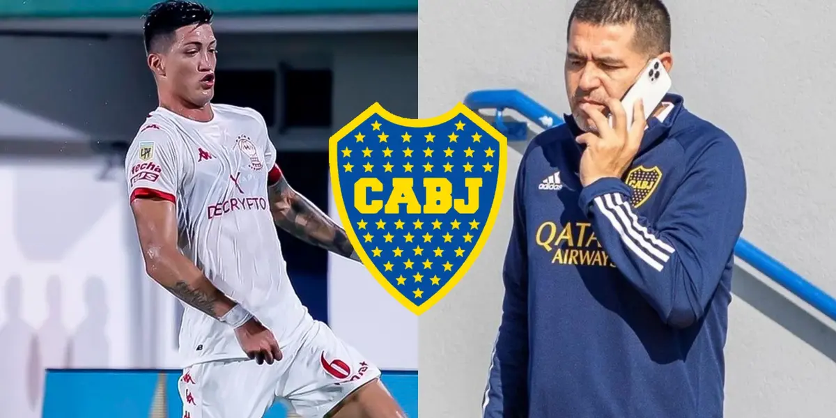 El zaguero central sueña con llegar a Boca, pero Huracán no quiere saber nada con esta opción.