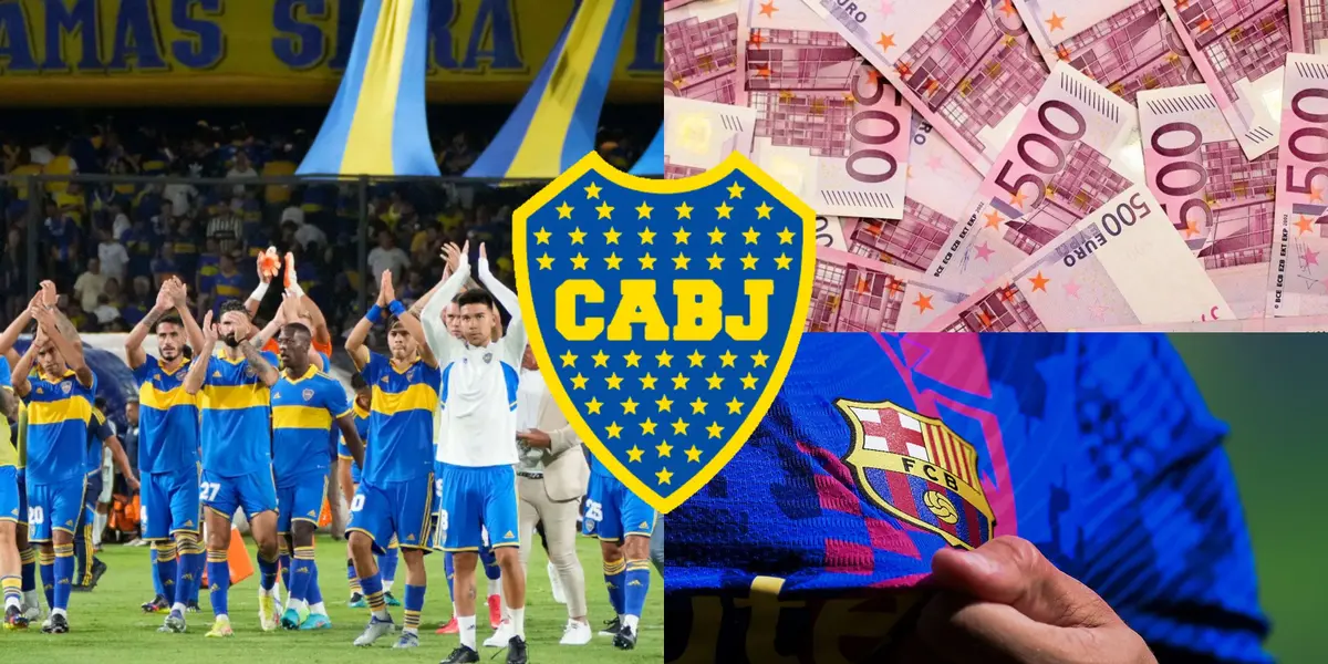 En Boca no era tenido en cuenta, ahora es buscado por el FC Barcelona y vale millones.