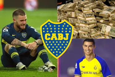 En Boca se fue por la puerta de atrás, pero hoy ganará un dineral y tendrá la oportunidad de parar a Cristiano Ronaldo.