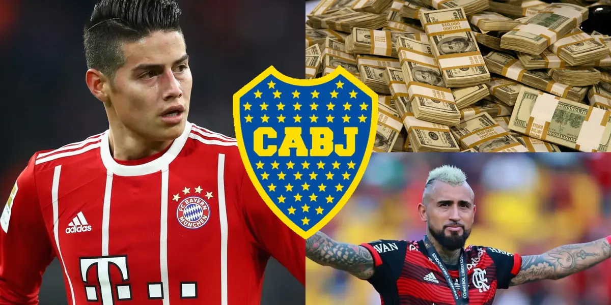 En caso de ir en busca de James Rodríguez, Boca debería ofrecer un dineral para seducir al colombiano.