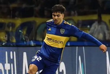 En el último minuto del primer tiempo, Lucas Blondel estampó un golazo para darle la victoria parcial 2-0 a Boca.