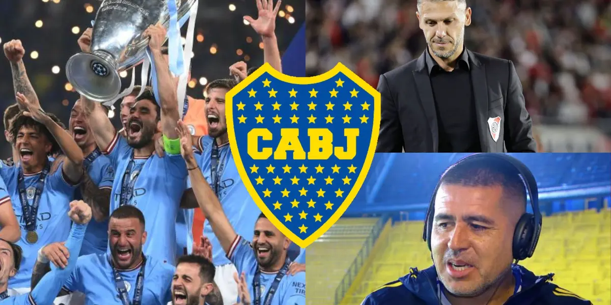 Fue una de las figuras de la Champions League con el Manchester City y ahora destapan su amor por Boca Juniors.