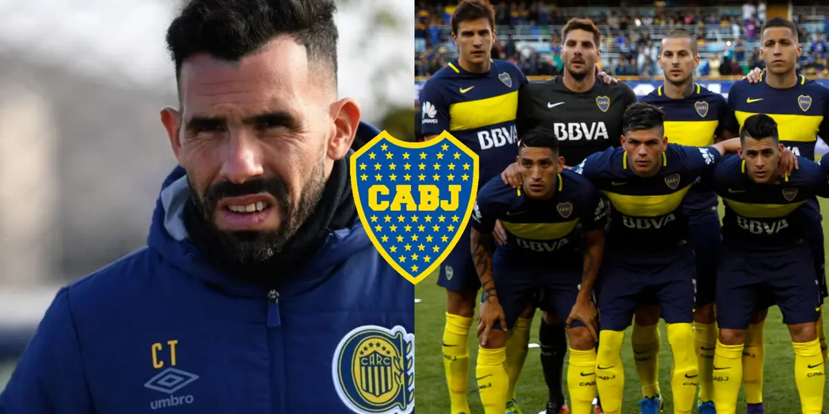 Fue uno de los futbolistas más habilidosos que pasaron por Boca y ahora dejó plantado Tévez, quien supo ser su compañero en el conjunto azul y oro.