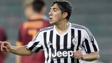 Guido Vadalá en acción con la camiseta de Juventus.