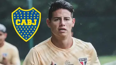 James Rodríguez podría jugar en Boca.