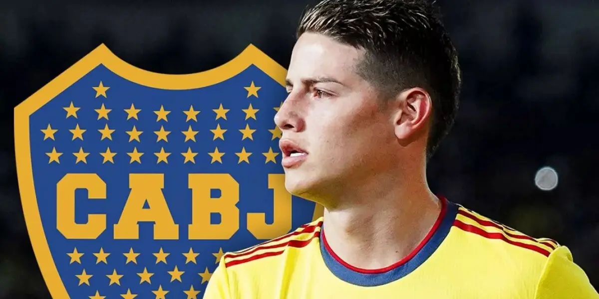 James Rodríguez podría transformarse en uno de los refuerzos de Boca de cara al 2024.