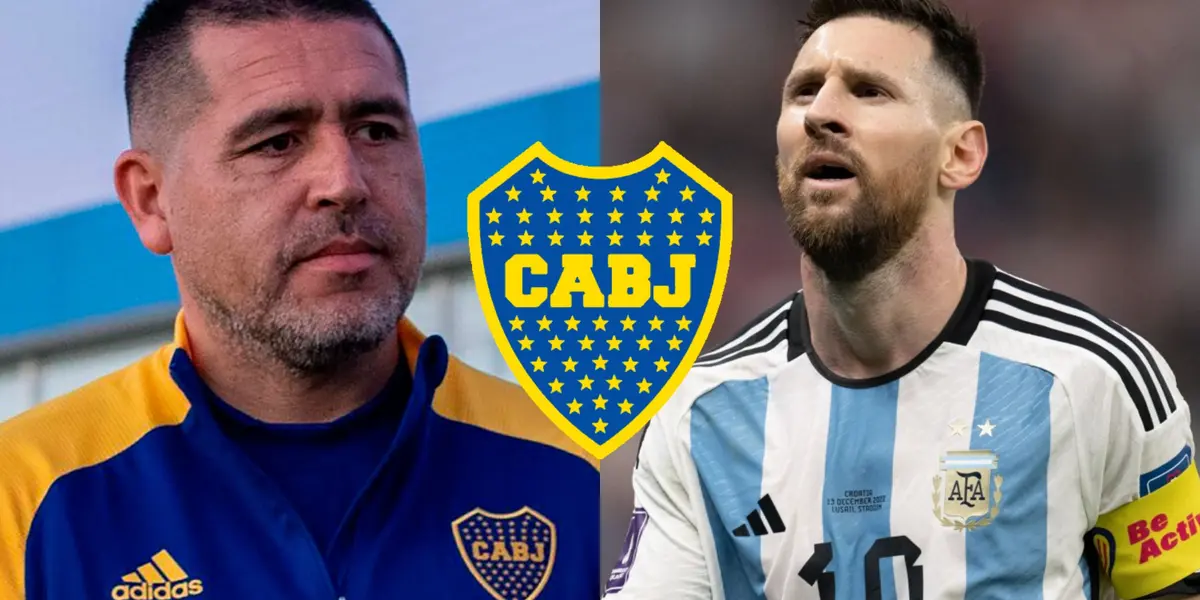 Juan Román Riquelme tiene una propuesta entre manos para Lionel Messi y deja al mundo completamente paralizado.