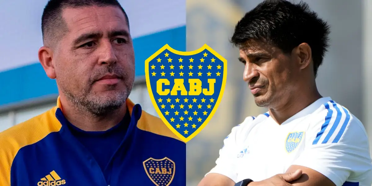 La familia del exentrenador de Boca le mandó una advertencia al vicepresidente Juan Román Riquelme.