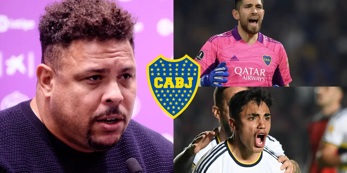 La leyenda brasileña es propietario de dos clubes, uno de Brasil y otro de España, y buscará llevarse a un jugador de Boca a uno de esos equipos.