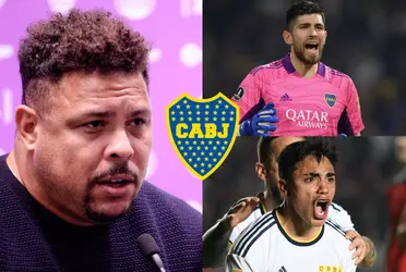 La leyenda brasileña es propietario de dos clubes, uno de Brasil y otro de España, y buscará llevarse a un jugador de Boca a uno de esos equipos.