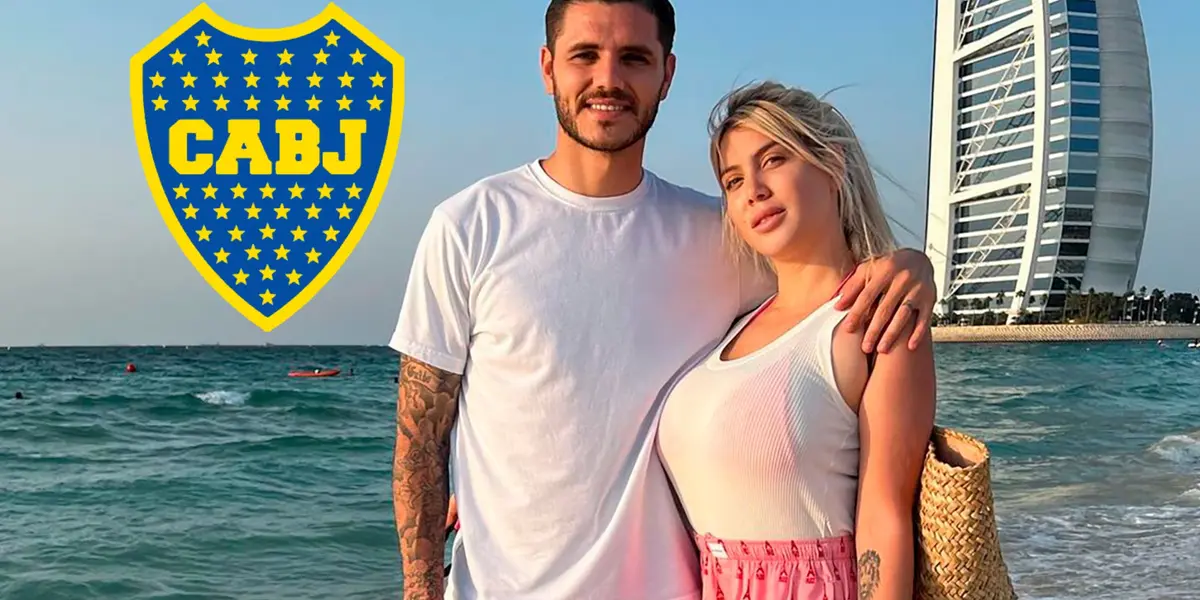 La pareja y también representante de Mauro Icardi reveló el futuro del delantero y festeja todo Boca Juniors.