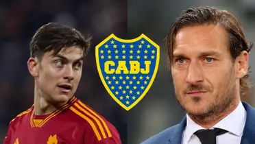 Las palabras de Totti que acercan a Dybala a Boca.