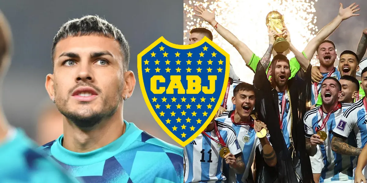 Leandro Paredes podría llegar a Boca junto a otro campeón del mundo.