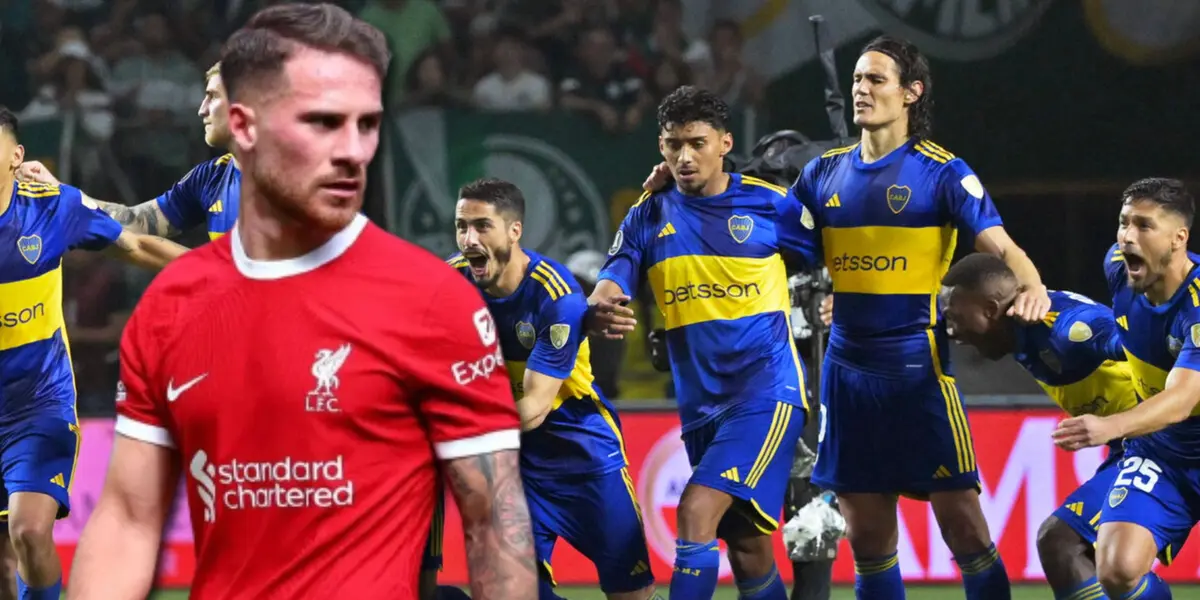 Liverpool buscaría a un jugador de Boca para que pelee el puesto con Alexis Mac Allister.