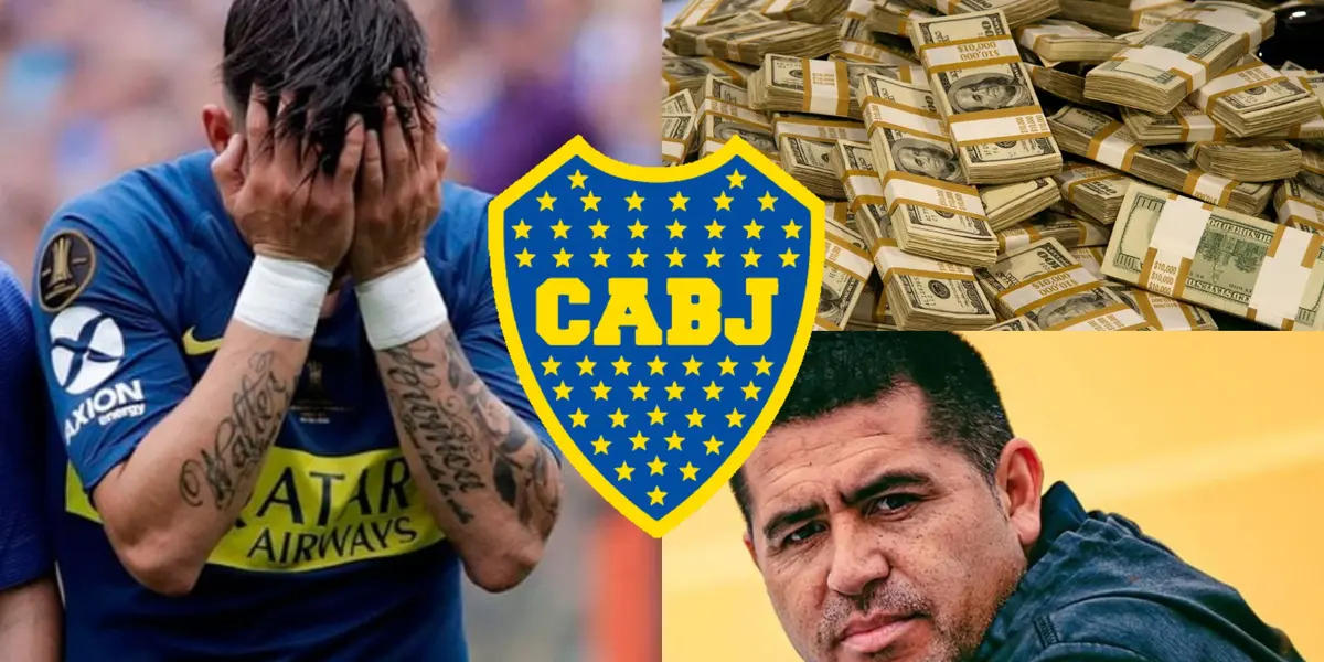 Llegó a valer más de 30 millones de dólares, pero ahora se iría libre de Boca Juniors en la próxima semana.