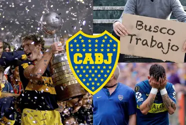 Logró ganar la Copa Intercontinental con Boca Juniors y fue exitoso, pero hoy está sin empleo y tiene que rebuscársela para sobrevivir.