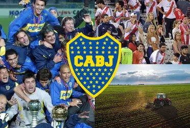 Logró ganar la Copa Intercontinental con Boca Juniors y ser exitoso en su carrera futbolística, pero hoy se dedica a trabajar en el campo.