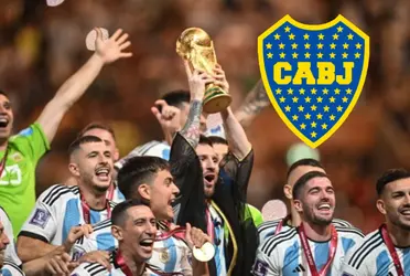 Logró ser campeón del mundo en Qatar, y ahora dejaría su vida en Europa para llegar a Boca.