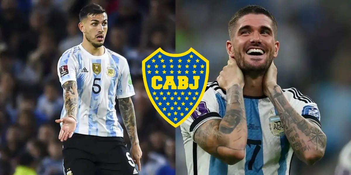 Los mediocampistas de la Selección Argentina compartieron un emotivo momento en redes sociales.